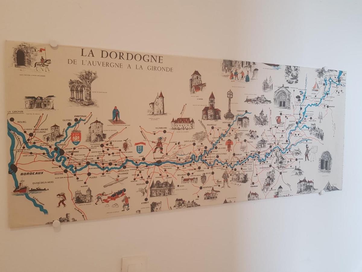 11 - Tres Joli 2 Pieces Tout Equipe Pour 1 A 5 Personnes, Vue Sur Parc Arbore, Parking Privatif Gratuit, Grand Fourgon Possible, Tout Le Linge De Maison Est Fourni Razac-sur-lʼIsle Exterior foto